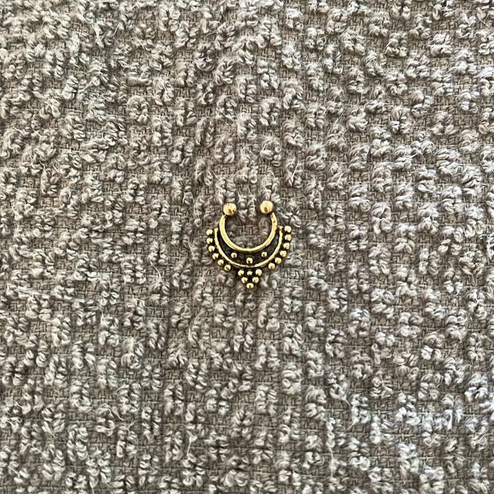 Faux Septum Ring